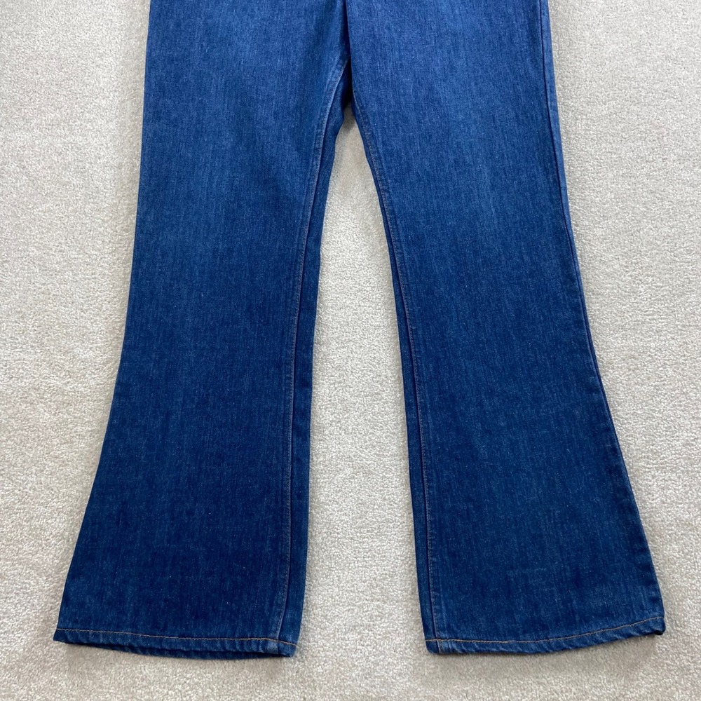 Vintage 70's Levis 646 Jeans Mens 38x32 Blue Orange T… - Gem